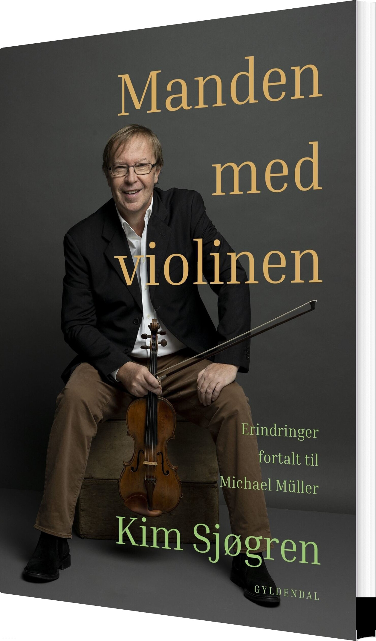 Manden Med Violinen Kim Sjøgren Bog