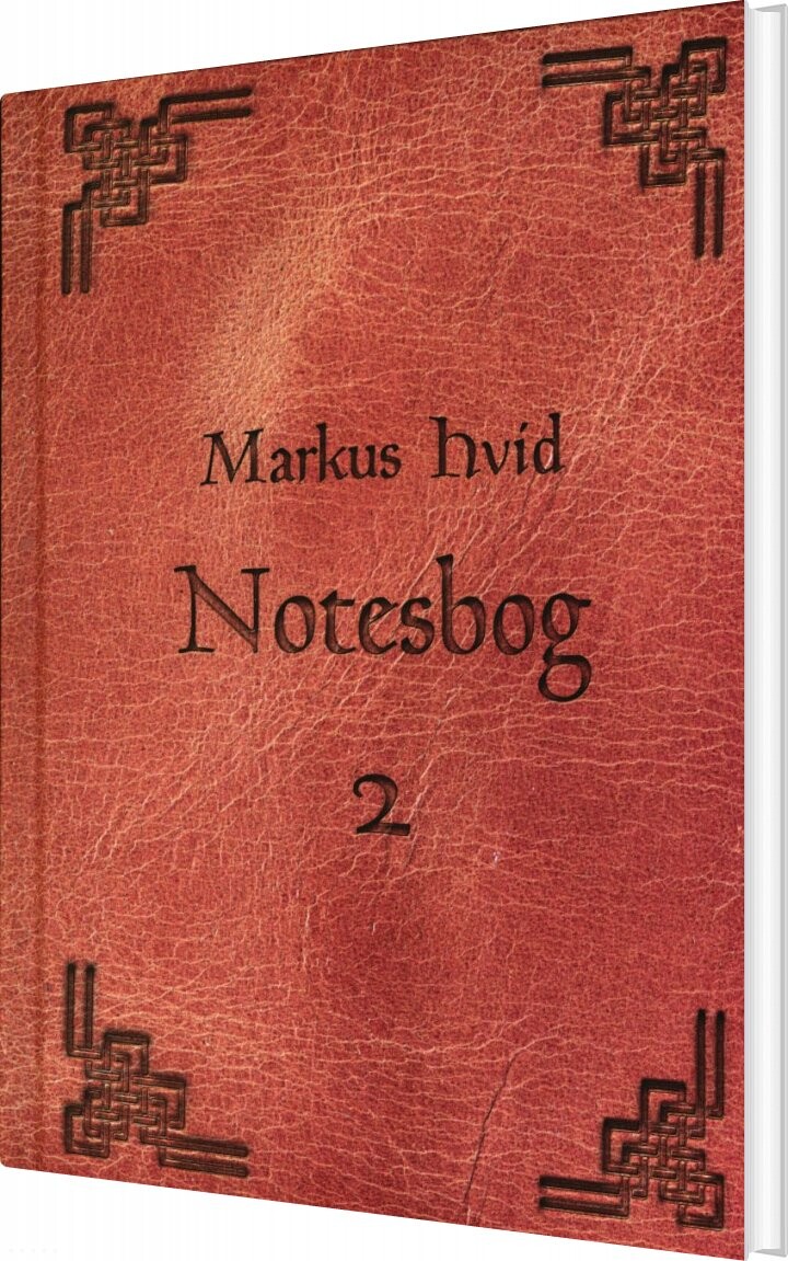 Markus Hvid   Notesbog 2   J  L  Stricker   Bog