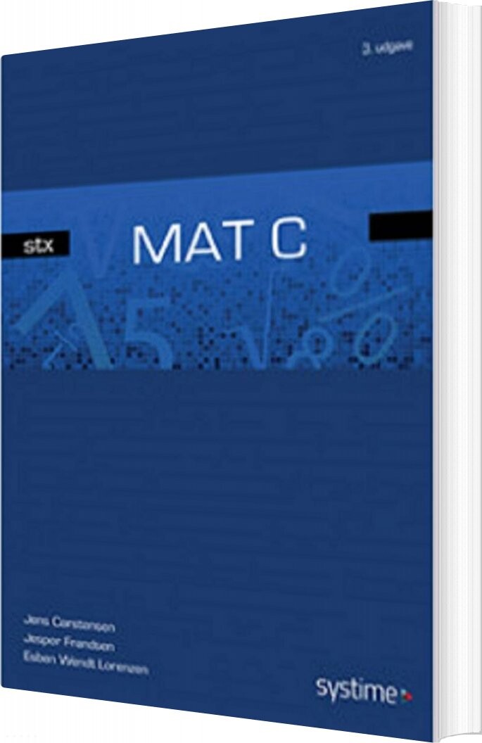 Mat C   Stx   Læreplan 2017   Jens Carstensen   Bog