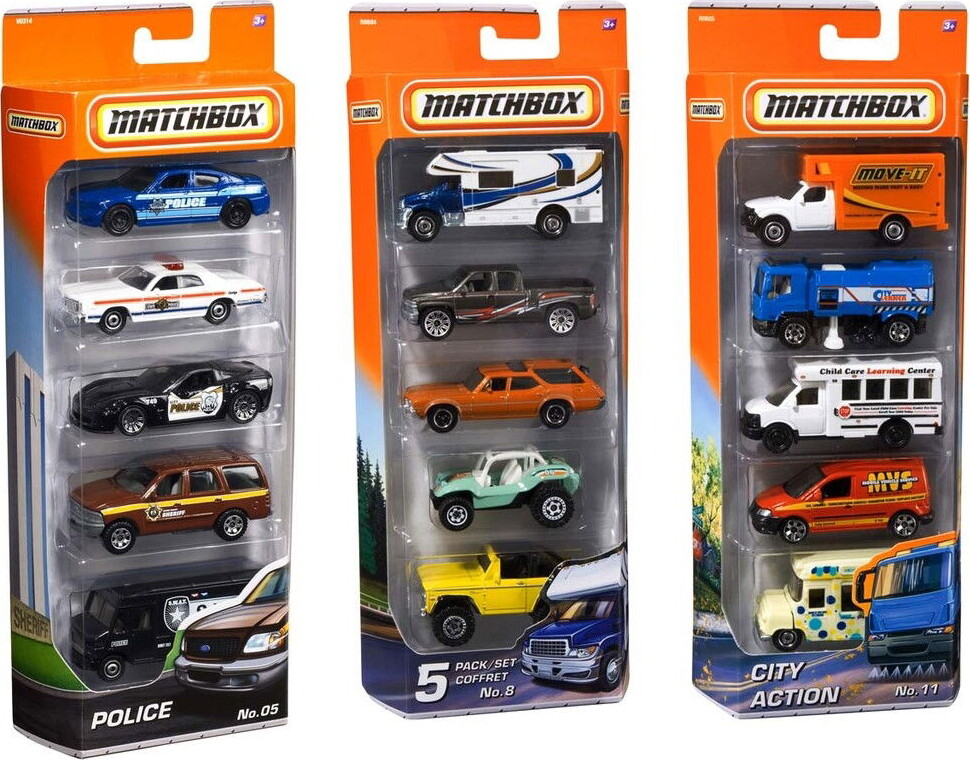 Matchbox Biler   Top Gun Maverick   5 Stk