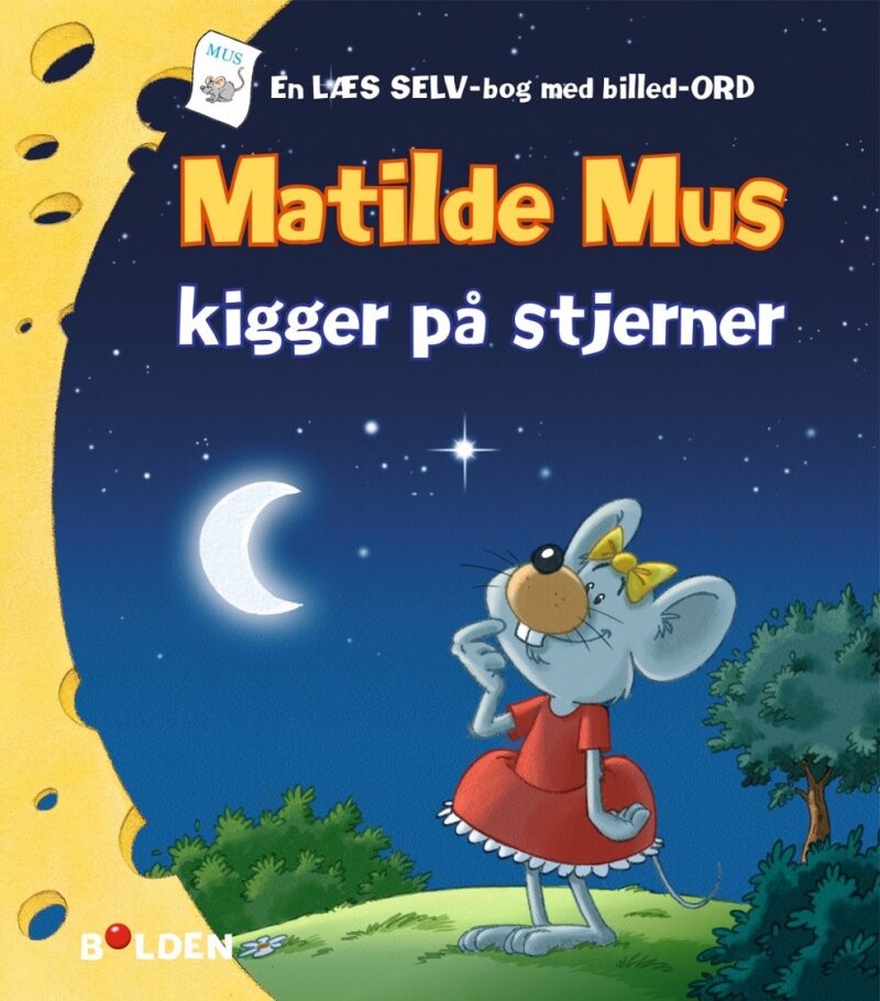 Matilde Mus Kigger På Stjerner   Gilson   Bog