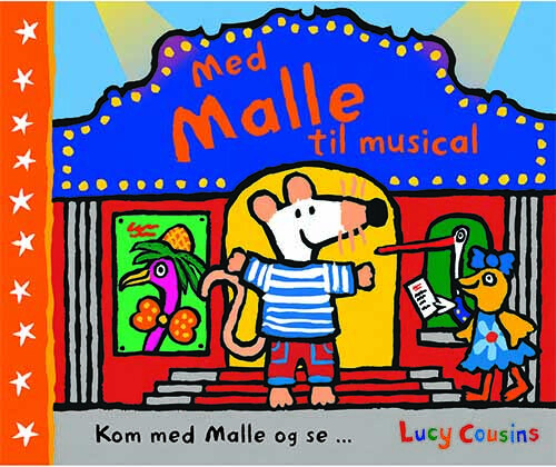 Med Malle Til Musical   Lucy Cousins   Bog