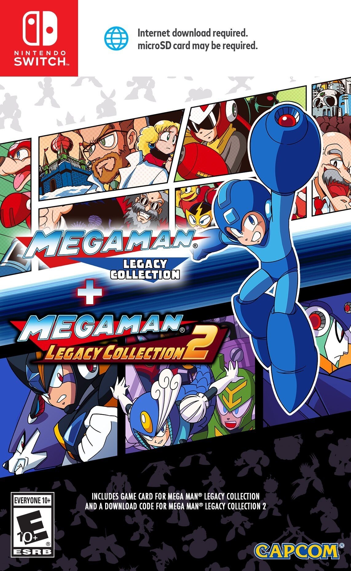Mega Man Legacy Collection 1 2 Nintendo Switch
