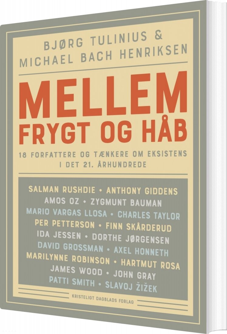 Mellem Frygt Og Håb   Michael Bach Henriksen   Bog