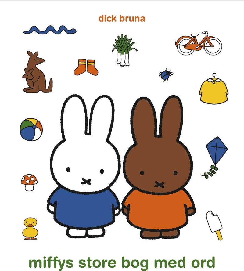 Miffys Store Bog Med Ord Dick Bruna Bog