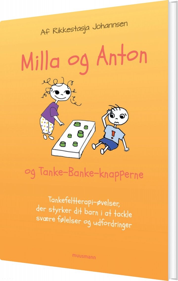Milla   Anton Og Tankebanke Knapperne   Rikkestasja Solviig Isolde Johannsen   Bog