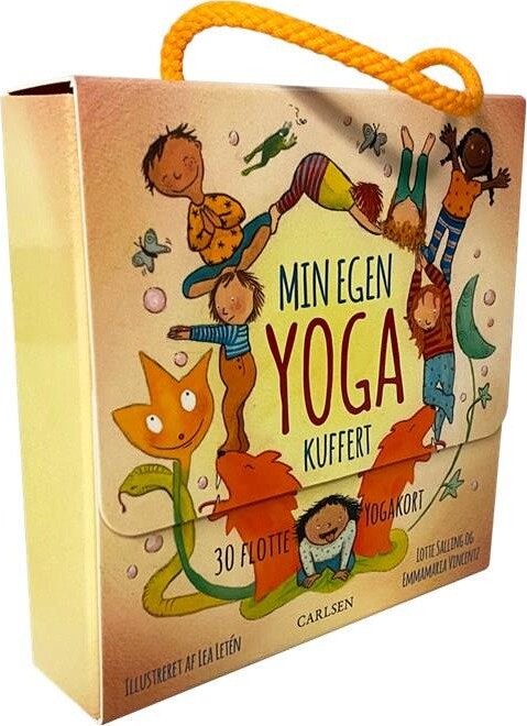Min Egen Kuffert Med Yogakort Lotte Salling Bog