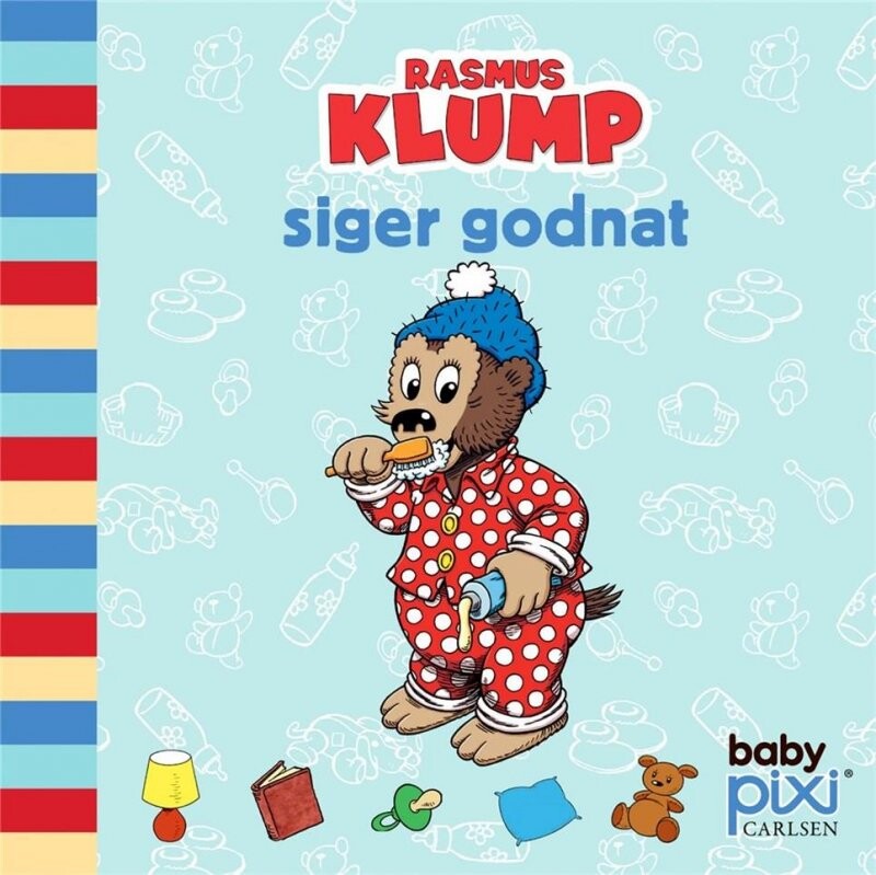 Min Første Pixi Rasmus Klump Siger Godnat Vilhelm Hansen Bog