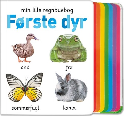 Min Lille Regnbuebog   Første Dyr   Bog