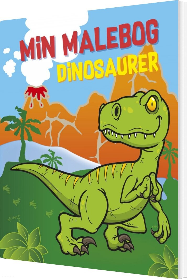 Min Malebog   Dinosaurer   Bog