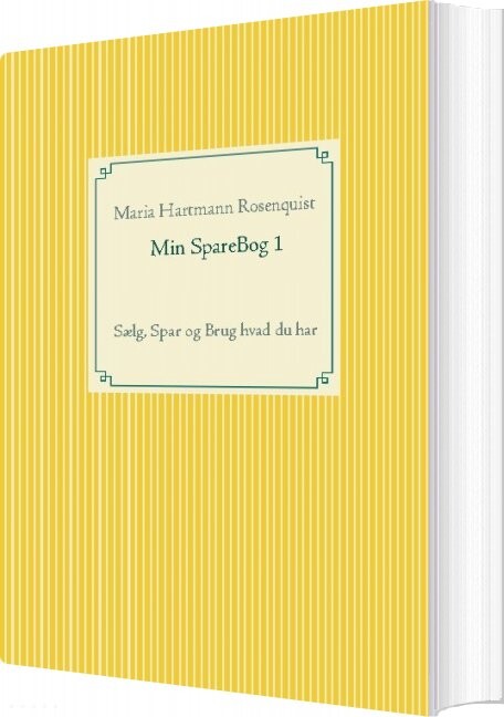 Min Sparebog 1   Maria Rosenquist   Bog