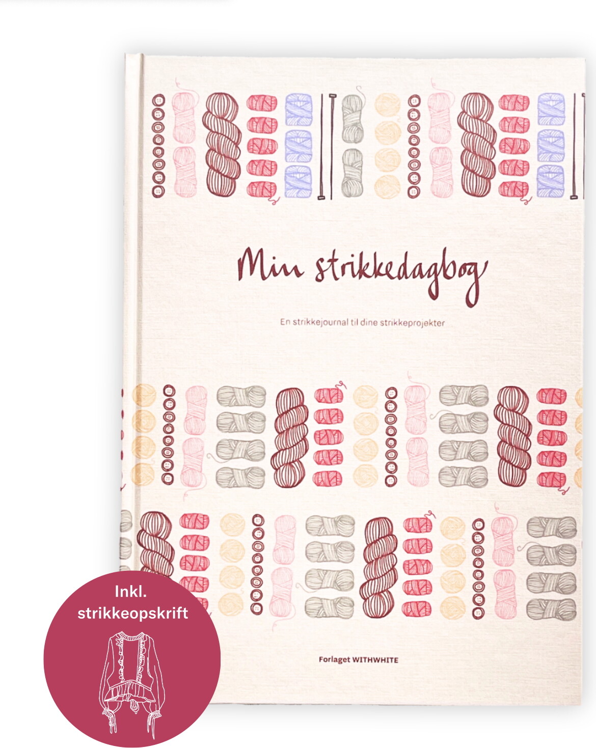 Min Strikkedagbog   Julie Dam Andersen   Bog