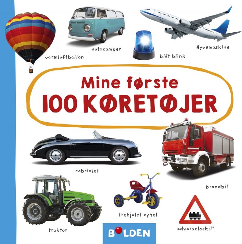 Mine Første 100 Køretøjer Bog