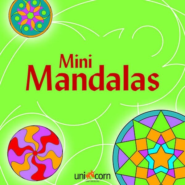 Mini Mandalas   Grøn   Bog