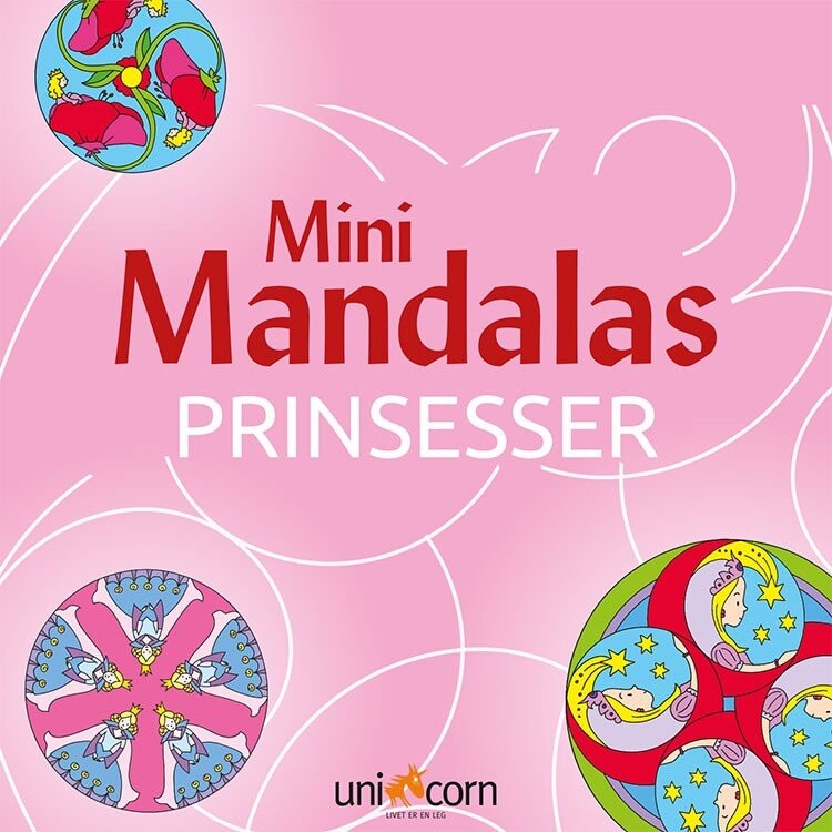 Mini Mandalas   Prinsesser   Bog