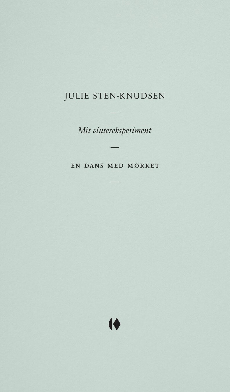 Mit Vintereksperiment   Julie Sten Knudsen   Bog