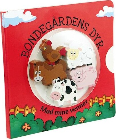 Mød Mine Venner   Bondegårdens Dyr   Bog
