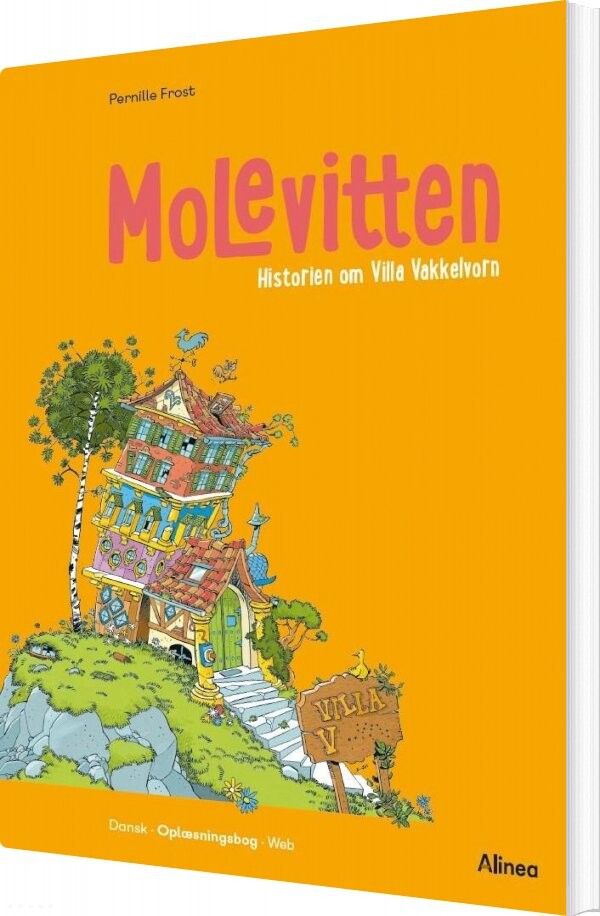 Molevitten  0  Kl  Villa Vakkelvorn   Pernille Frost   Bog