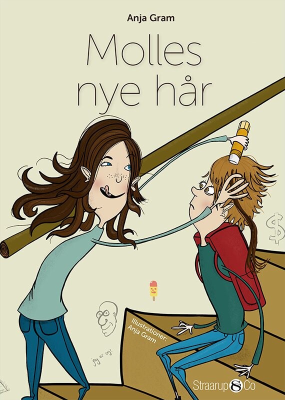 Molles Nye Hår   Anja Gram   Bog