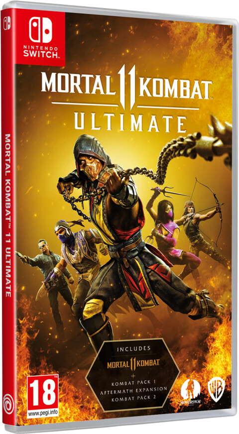 Mortal Kombat 11 Ultimate Kode I Boks Nintendo Switch