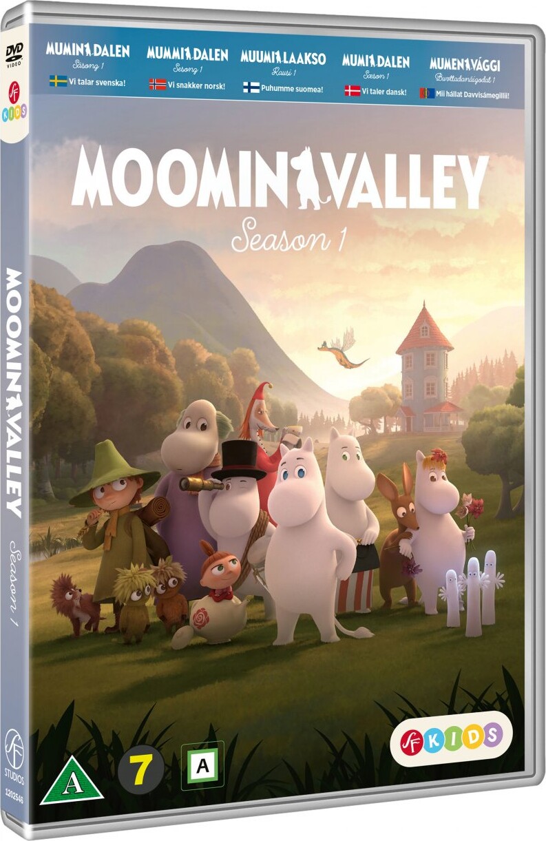 Mumidalen Sæson 1 Moominvalley Season 1 Dvd Film