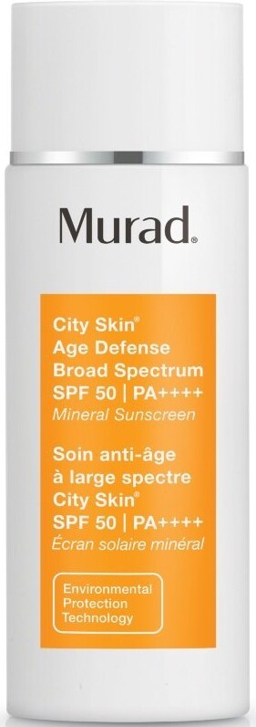Murad Solcreme Til Ansigtet   City Skin Age Defense Broad Spectrum Spf 50 Pa  50 Ml