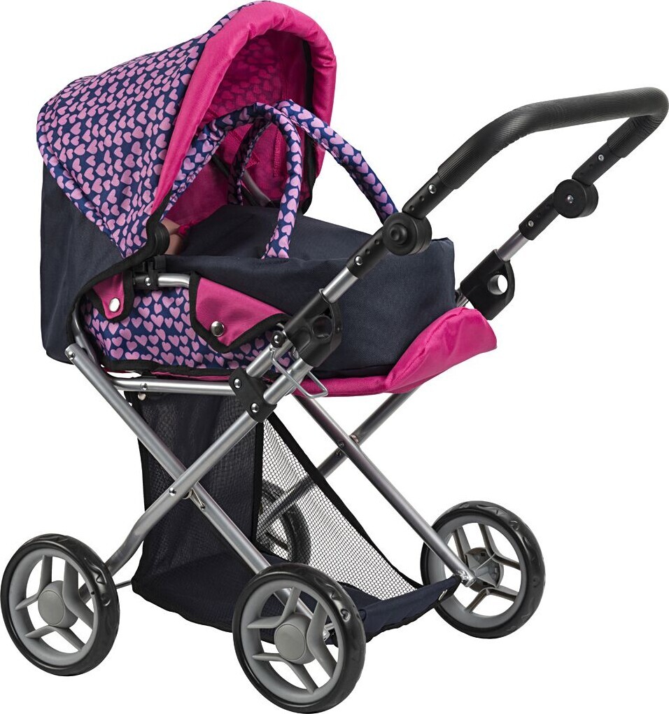 My Baby   3 I 1 Dukkevogn   Dukke Barnevogn   Lyserød