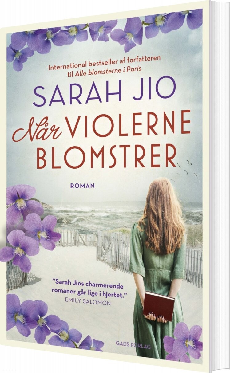 Når Violerne Blomstrer   Sarah Jio   Bog