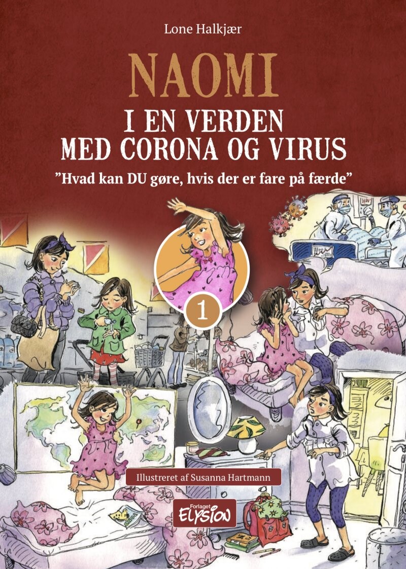 Naomi I En Verden Med Corona Og Virus Lone Halkjær Bog