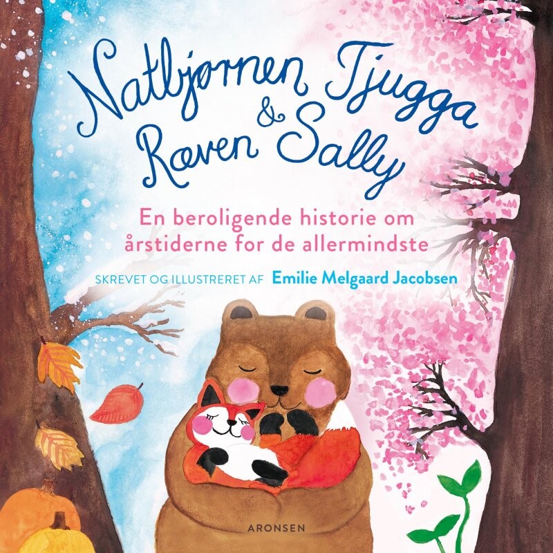 Natbjørnen Tjugga Og Ræven Sally   Emilie Melgaard Jacobsen   Bog