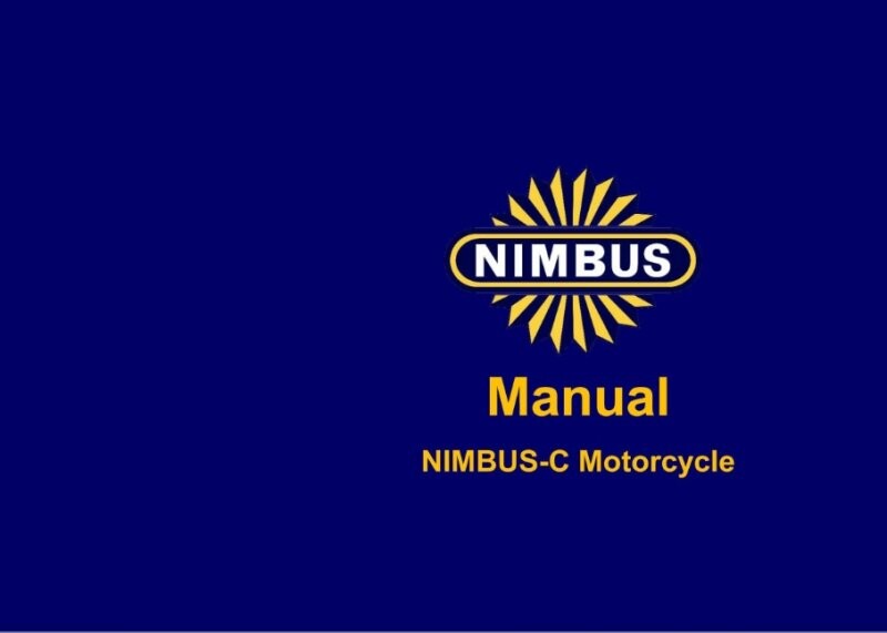 Nimbus C Manual   Knud Jørgensen   English Book