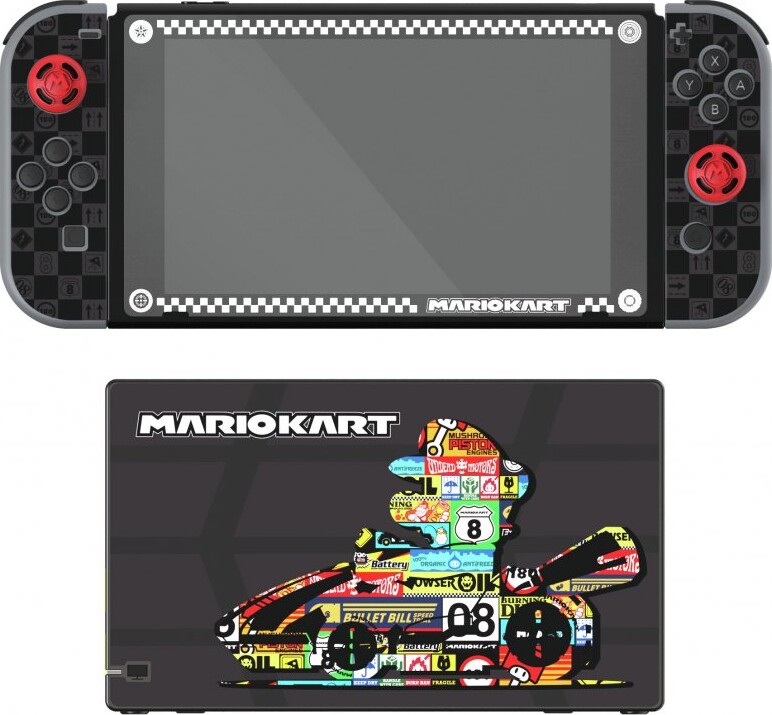 Nintendo Switch Skin   Mario Kart