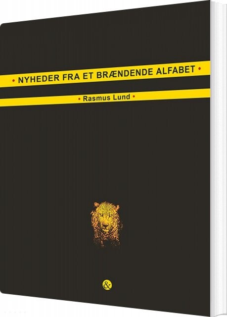Nyheder Fra Et Brændende Alfabet   Rasmus Lund   Bog