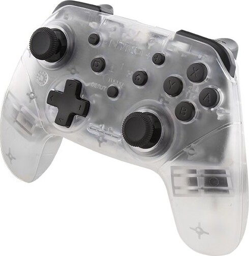 Nyko   Trådløs Core Controller Til Switch  Pc  Og Mac   Gennemsigtig