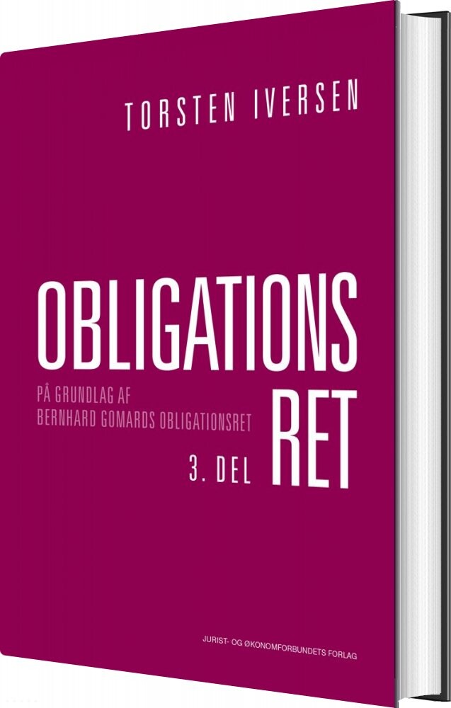 Obligationsret 3  Del   Torsten Iversen   Bog