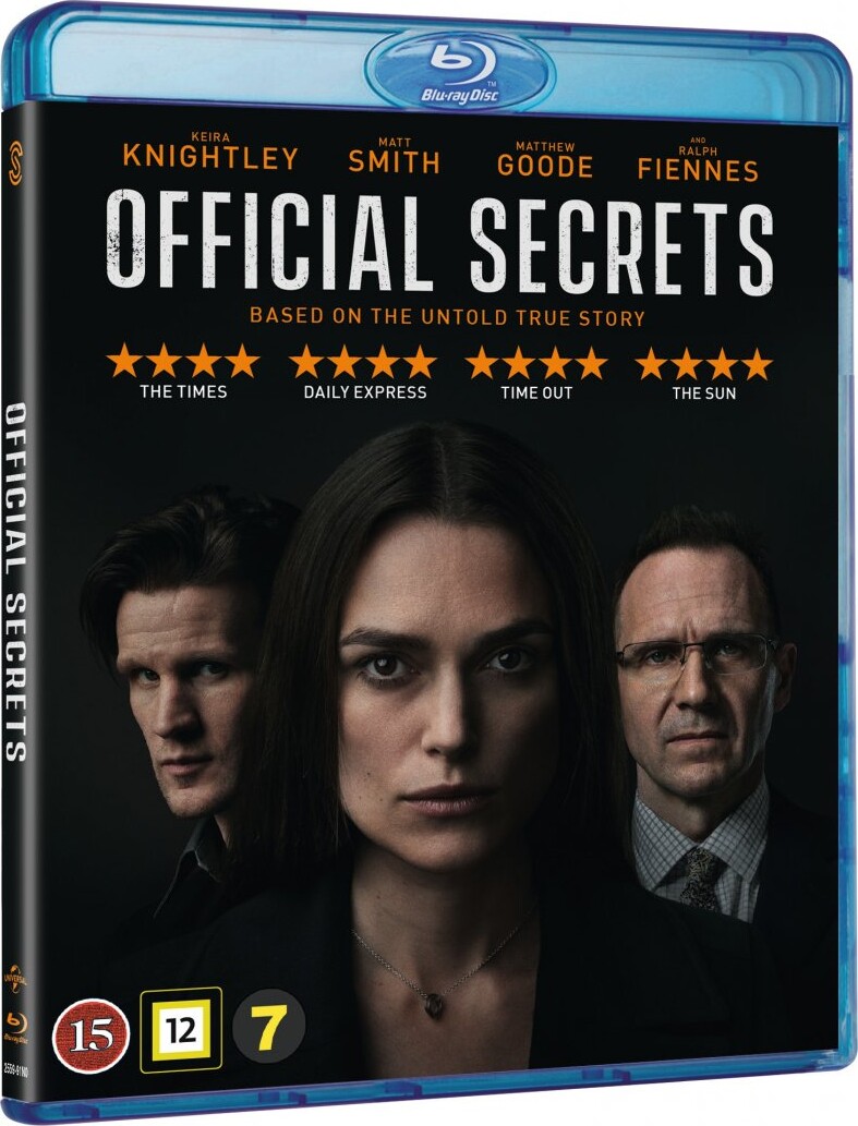 Official Secrets Blu Ray
