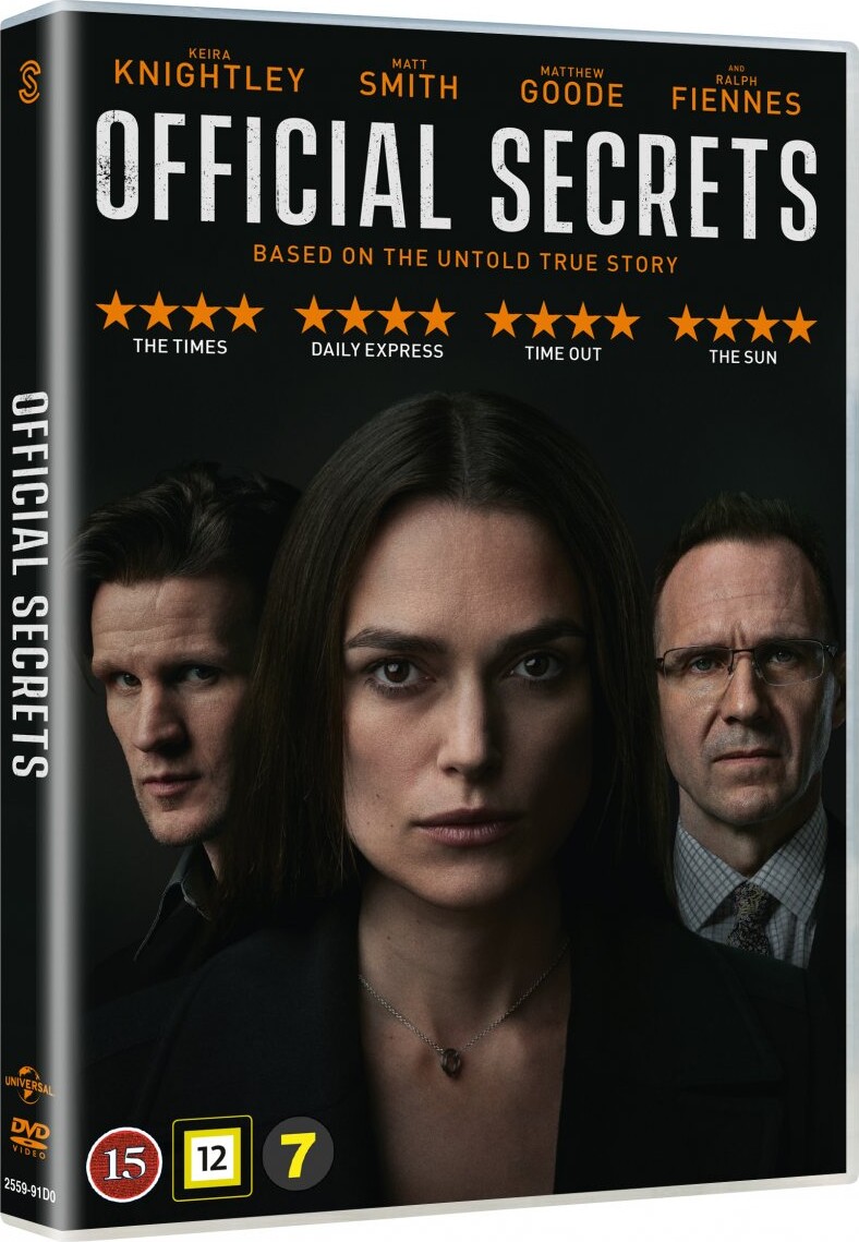 Official Secrets Dvd Film