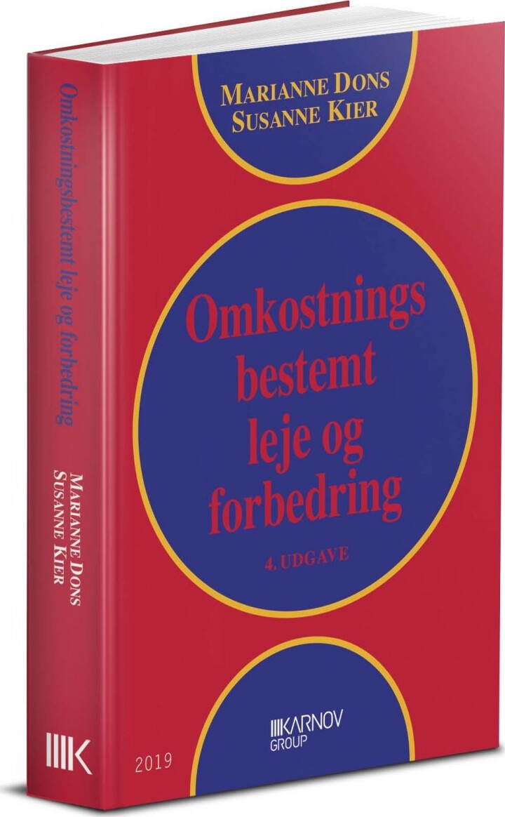 Omkostningsbestemt Leje Og Forbedring   Marianne Dons   Bog