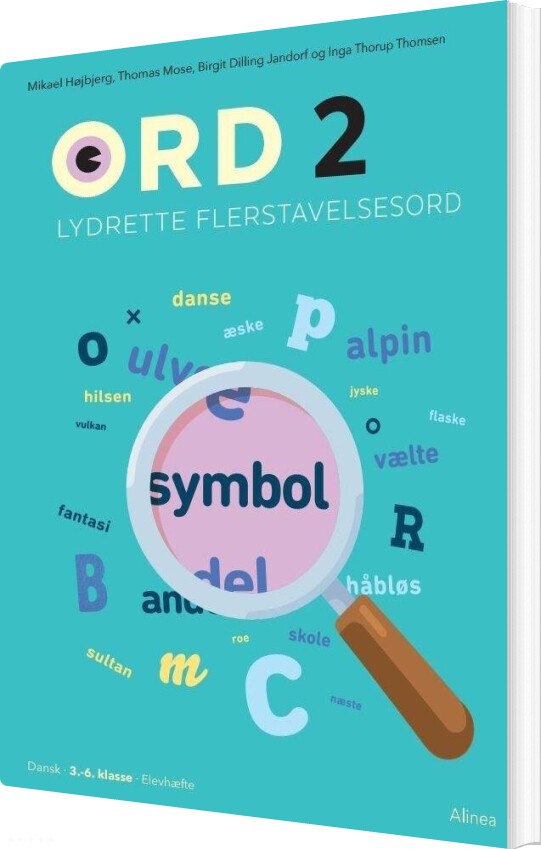 Ord 2  Lydrette Flerstavelsesord   Birgit Dilling Jandorf   Bog