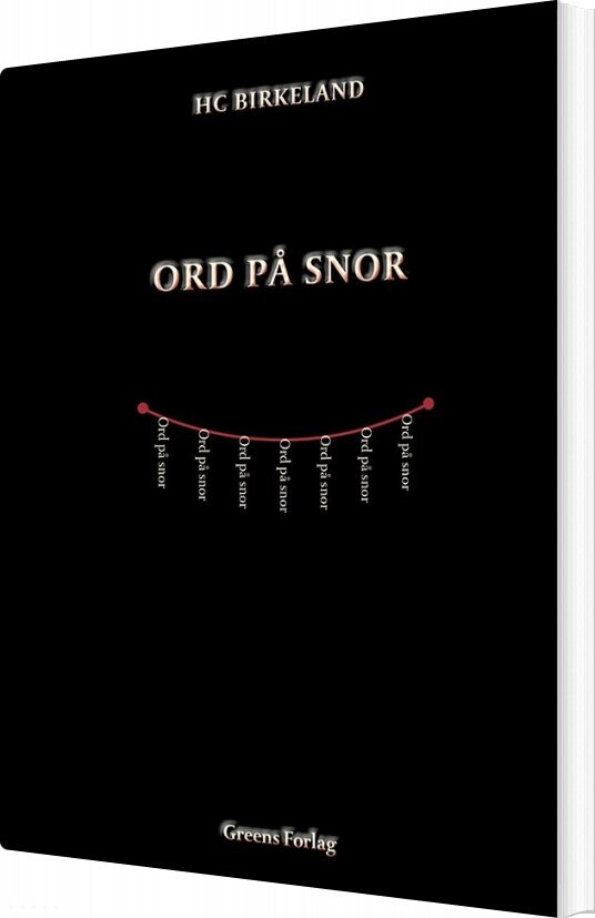Ord På Snor Hans Christian Birkeland Bog