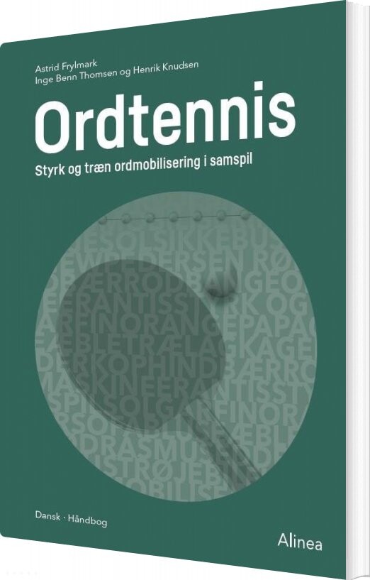 Ordtennis   Astrid Frylmark   Bog