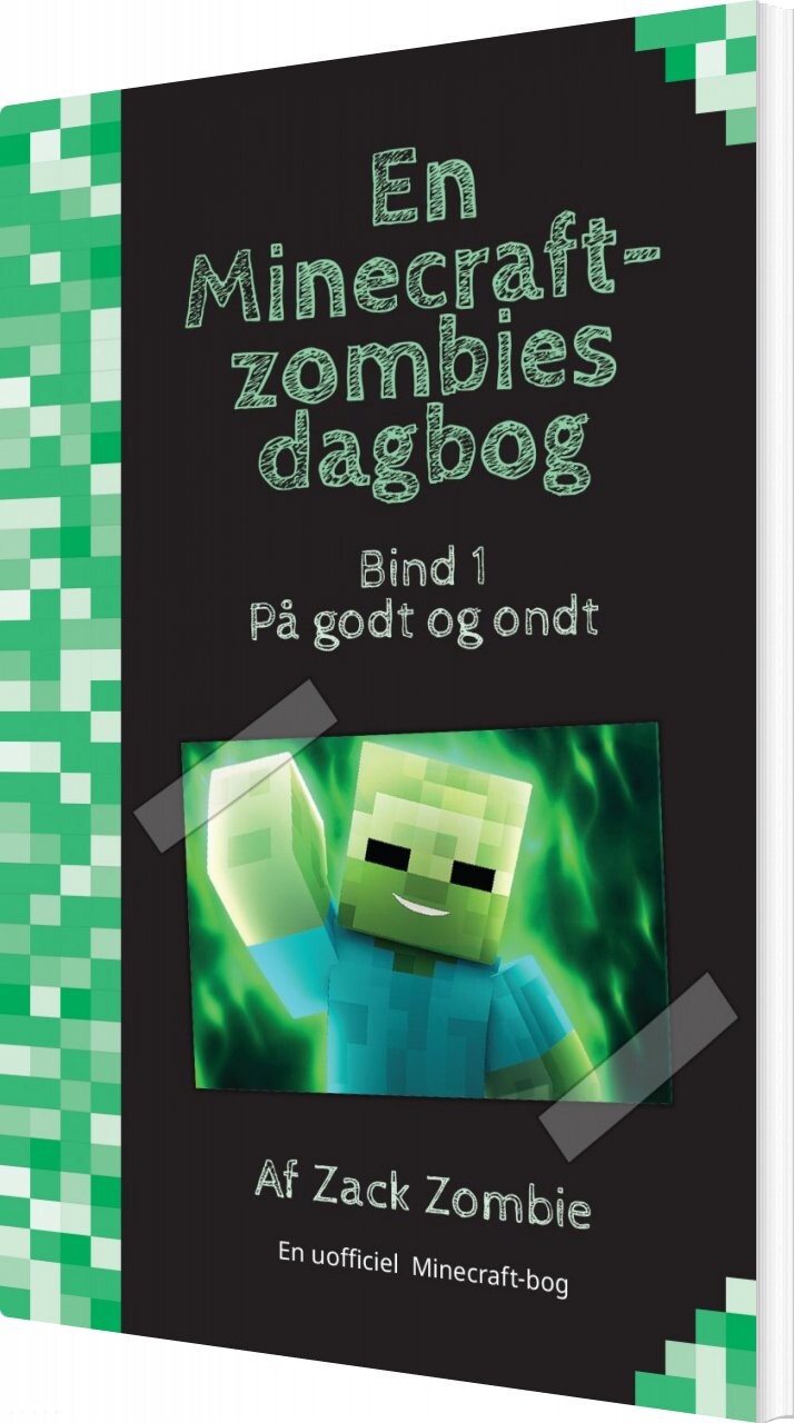 På Godt Og Ondt   En Minecraft Zombies Dagbog 1   Zack Zombie   Bog