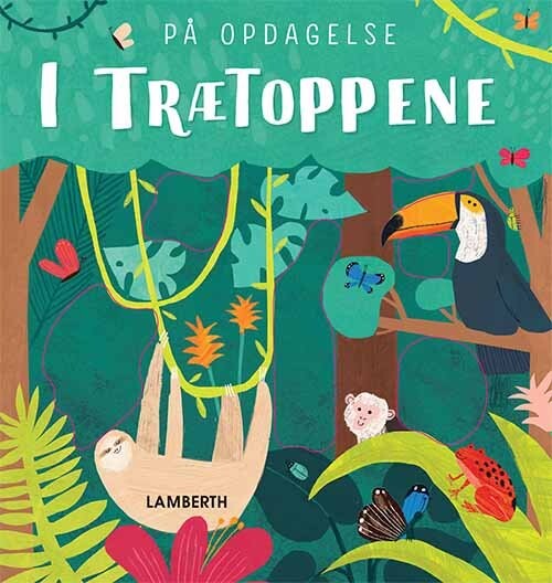 På Opdagelse   I Trætoppene   Lena Lamberth   Bog