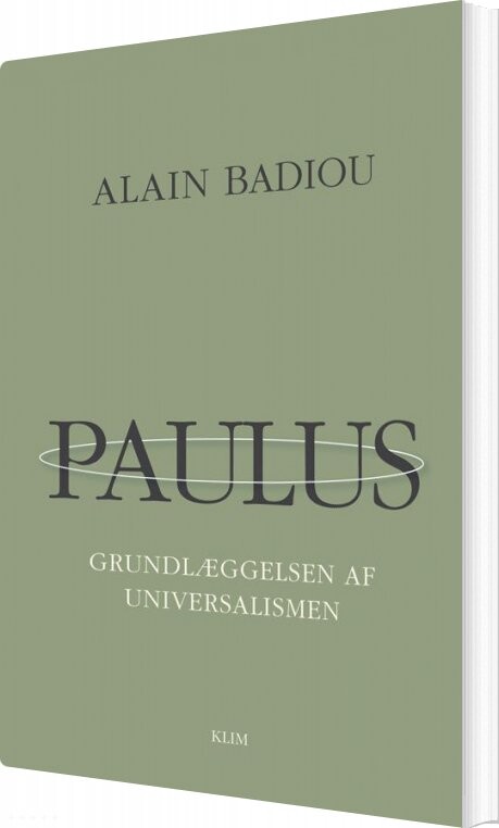 Paulus   Alain Badiou   Bog