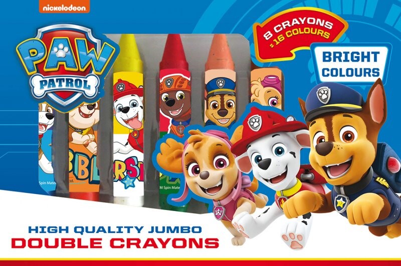 Paw Patrol   Farvekridt Sæt   8 Stk