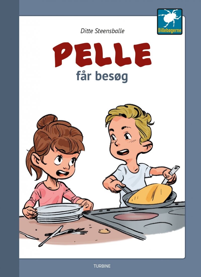 Pelle Får Besøg   Ditte Steensballe   Bog