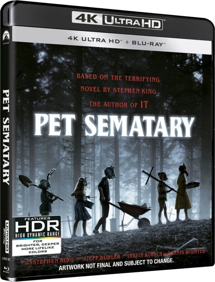 Pet Sematary 2019 4k Blu Ray