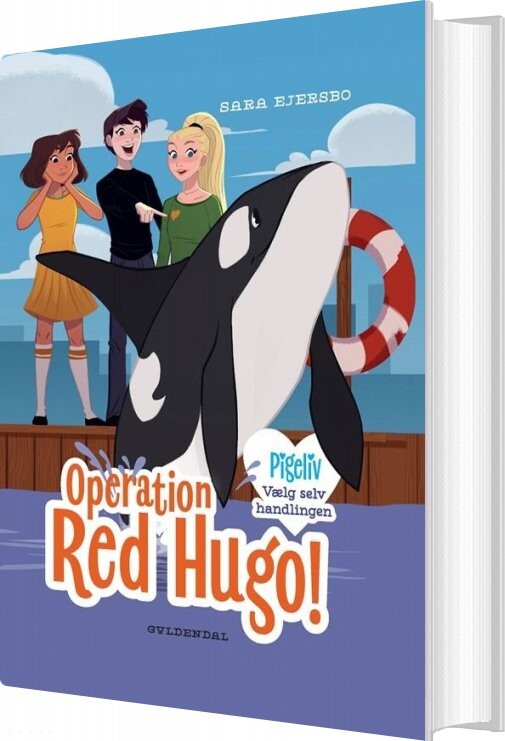 Pigeliv Operation Red Hugo Vælg Selv Handlingen Sara Ejersbo Bog