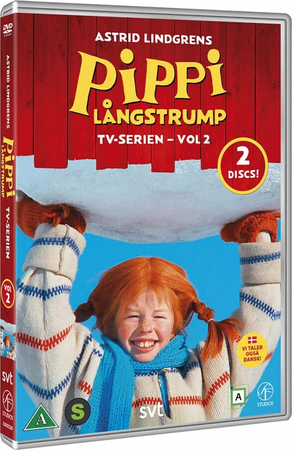 Pippi Langstrømpe Box 2 Dvd Film