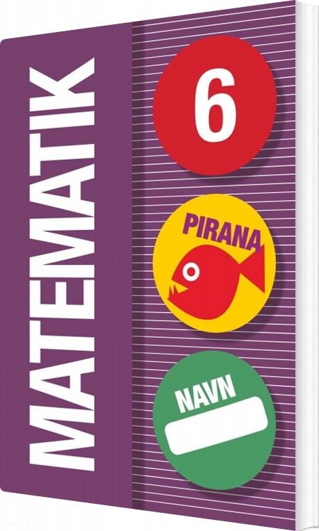 Pirana Matematik 6 Bog